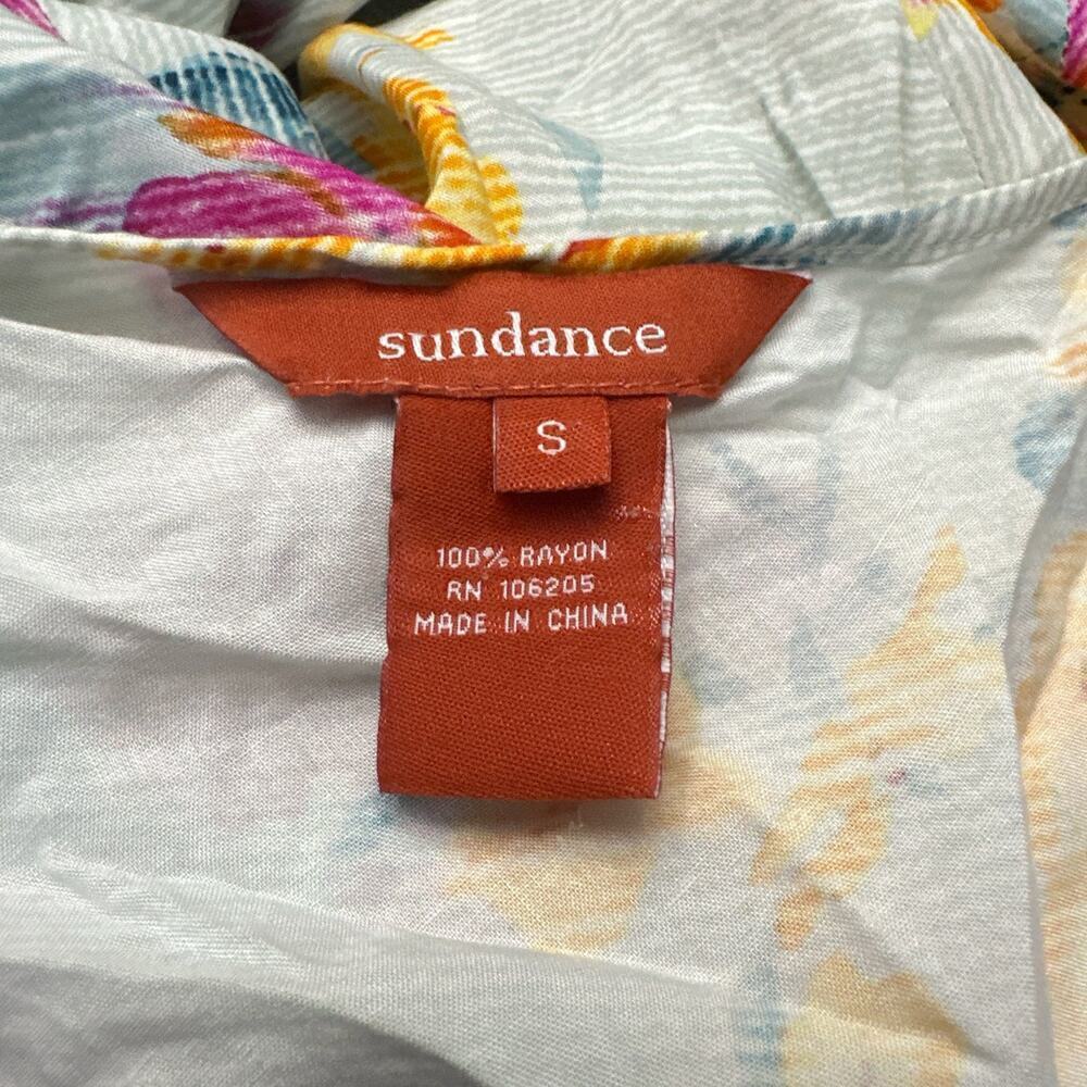 Sundance Neroli Maxi Dress Small Rayon Summer Floral Boho Cottagecore Bloomcore - Picture 4 of 10